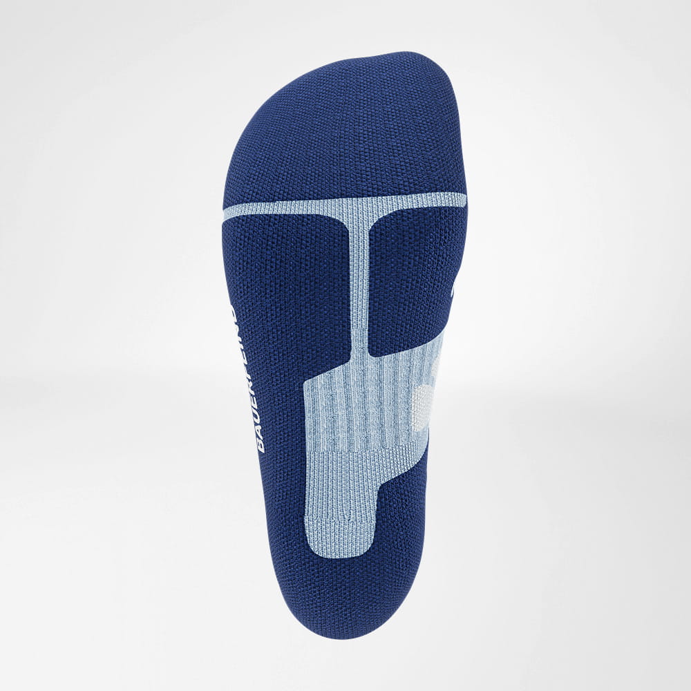 Image of Outdoor Merino Midcut Socks Sky Blue Bottom