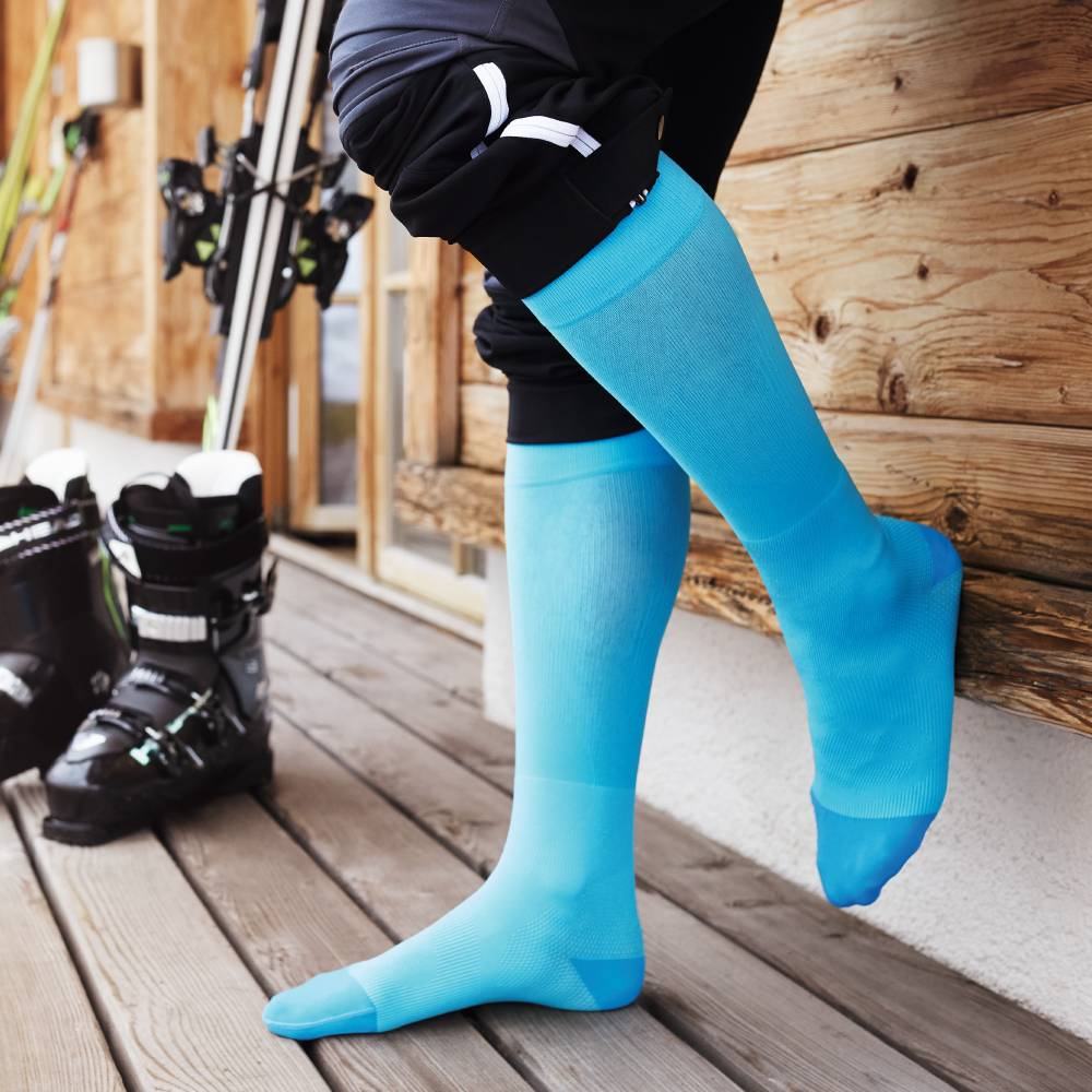 Image of person wearing Ski Ultralight Socks