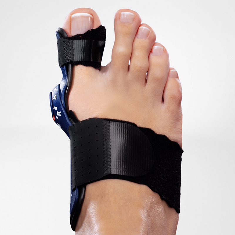 Close-up image of ValguLoc II Bunion Splint