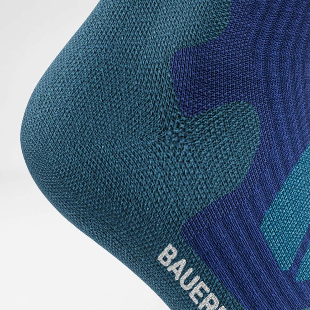 Image of Outdoor Merino Midcut Socks Ocean Blue Back