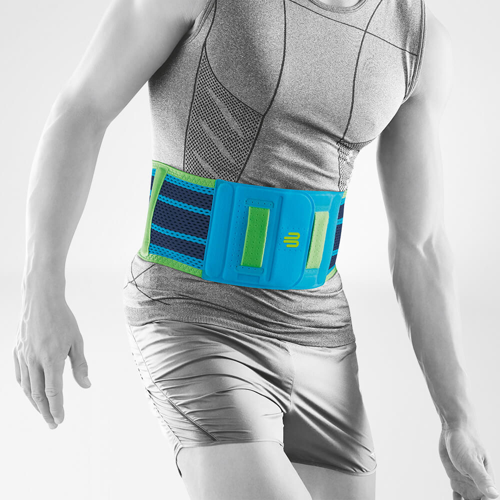 Image of man wearing a Sports Back Support