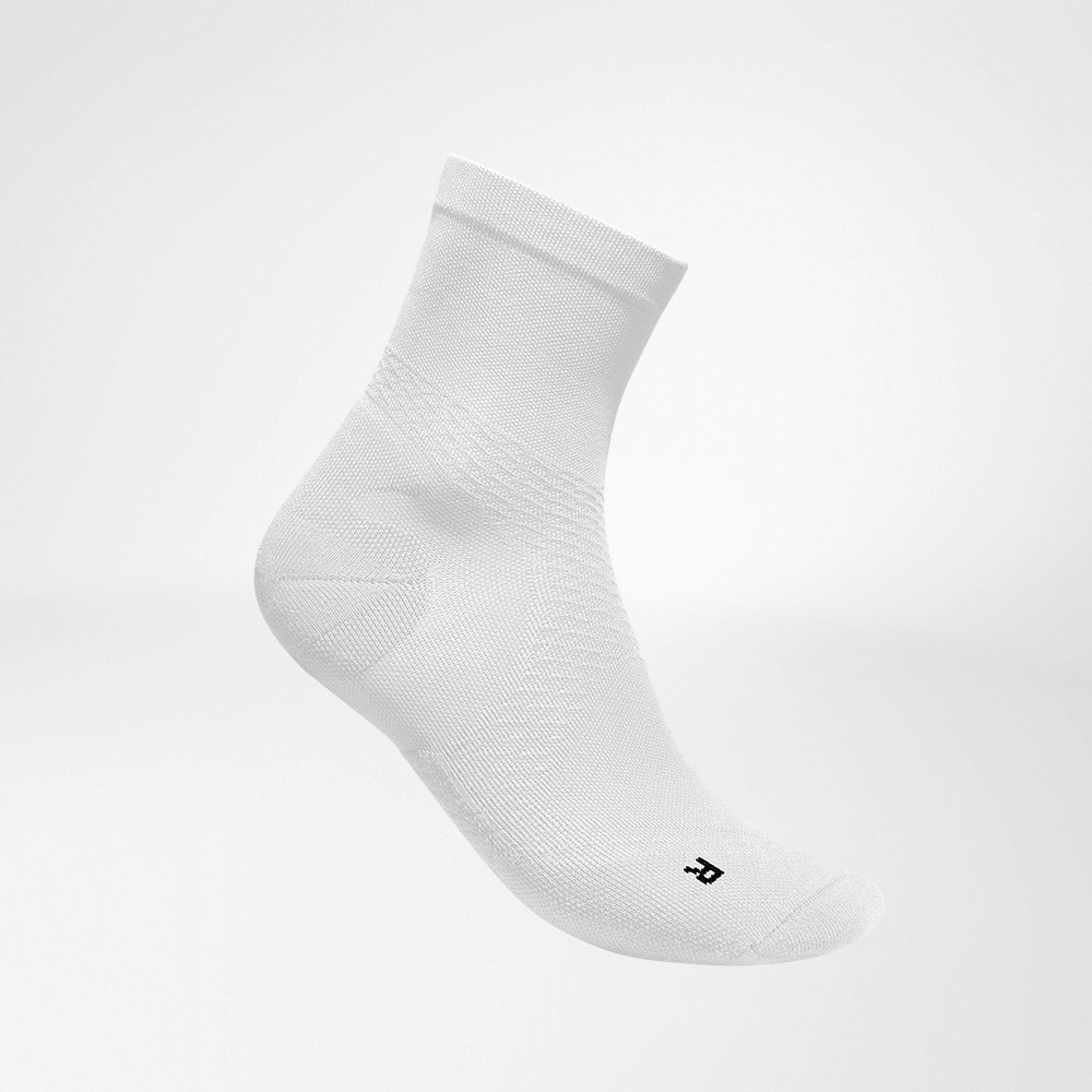 Image of Run Ultralight Midcut Socks White