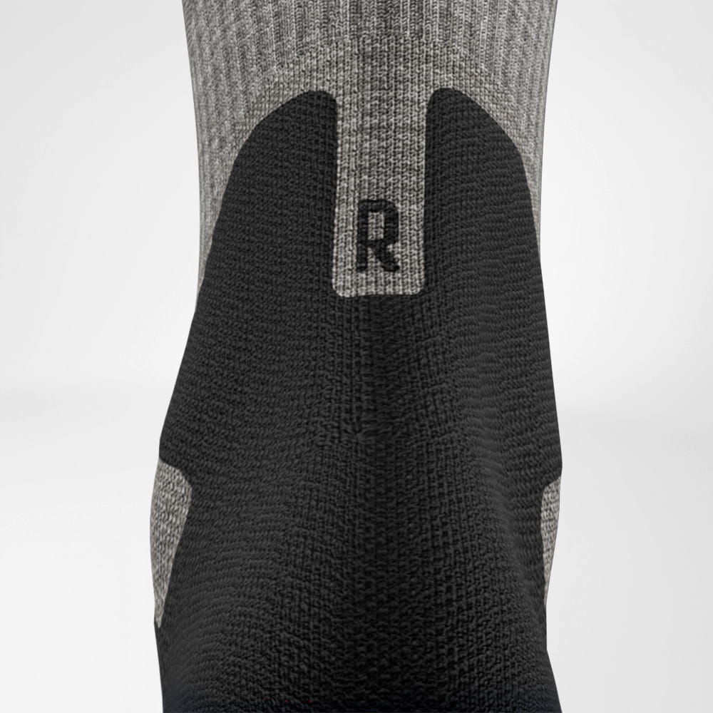 Image of Outdoor Merino Midcut Socks Ocean Blue Bottom