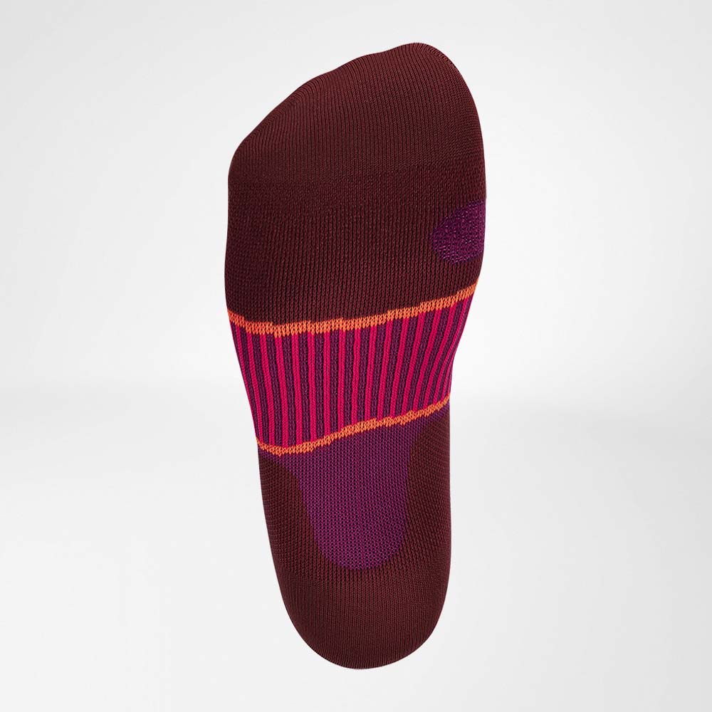 Image of Ski Performance Socks Pink Bottom