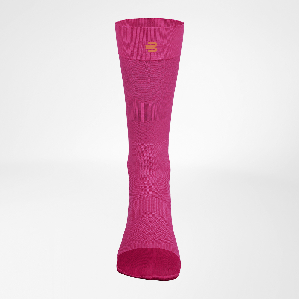 Image of Ski Ultralight Socks Pink Front