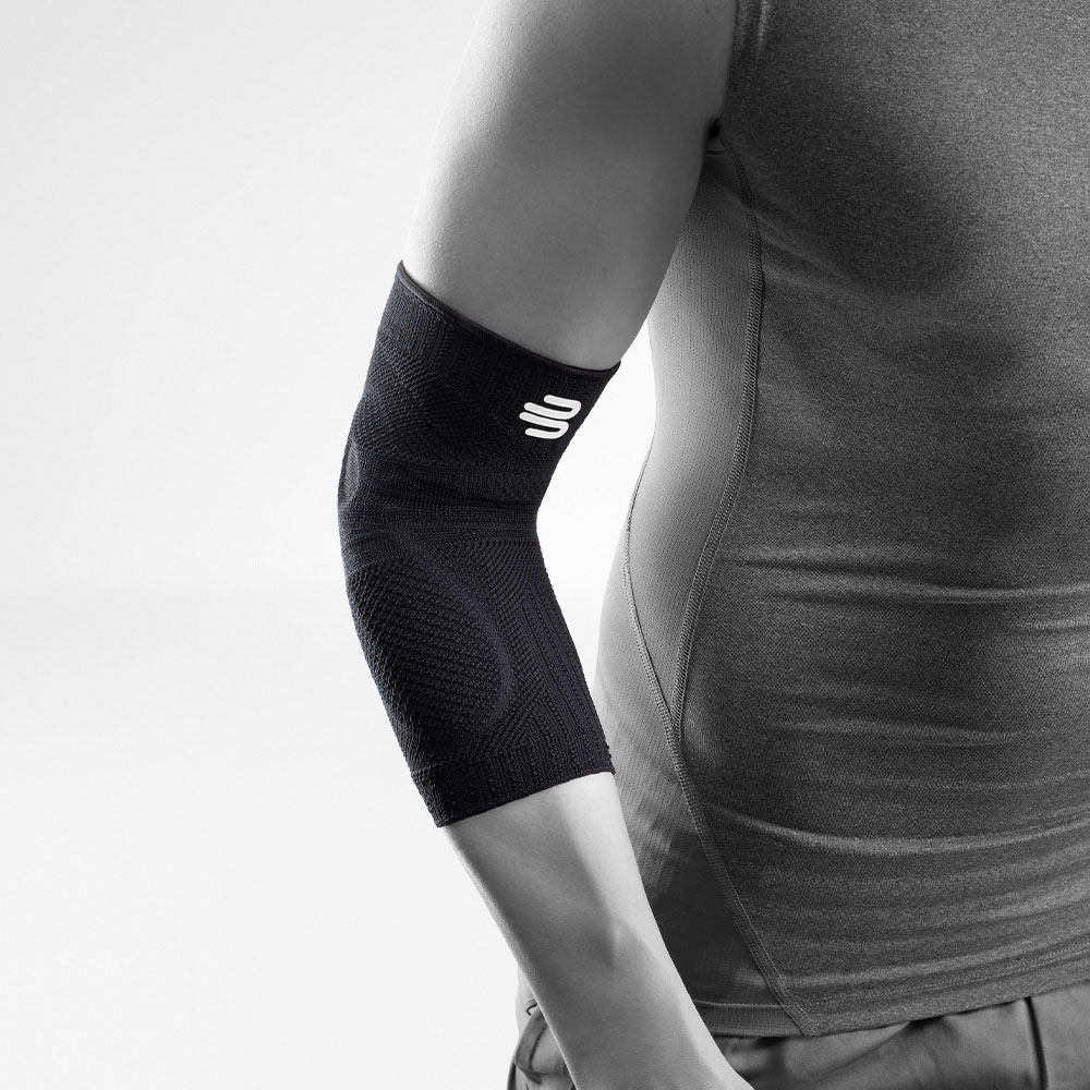 Image of All-Black Sports Elbow Support