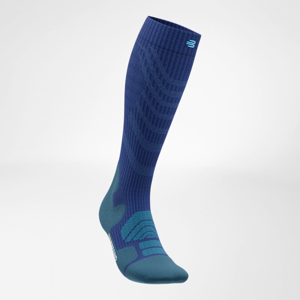 Image of Outdoor Merino Compression Socks Sky Blue